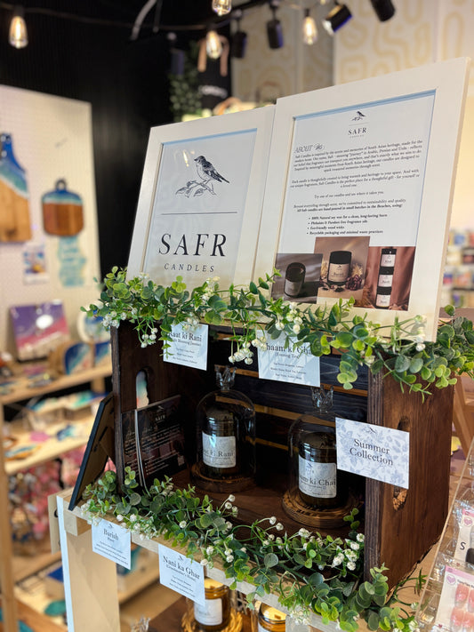 Find Safr Candles at Makers – The Beaches!